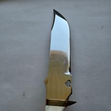 Custom George Tichbourne Handmade Riverboat Gambler Big Bowie Knife Stag Sheath