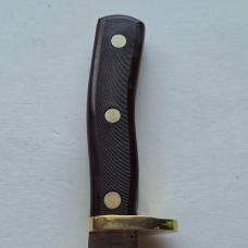 Vintage Schrade USA 160OT Mountain Lion Fixed Blade Knife Sheath Stone Sharp