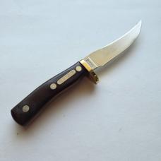 Vintage Schrade USA 160OT Mountain Lion Fixed Blade Knife Sheath Stone Sharp