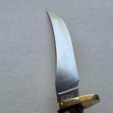 Vintage Schrade USA 160OT Mountain Lion Fixed Blade Knife Sheath Stone Sharp