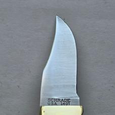 Vintage Schrade USA 140OT Old Timer Trail Boss Fixed Blade Knife w/ Sheath
