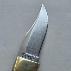 Vintage Schrade USA 140OT Old Timer Trail Boss Fixed Blade Knife w/ Sheath