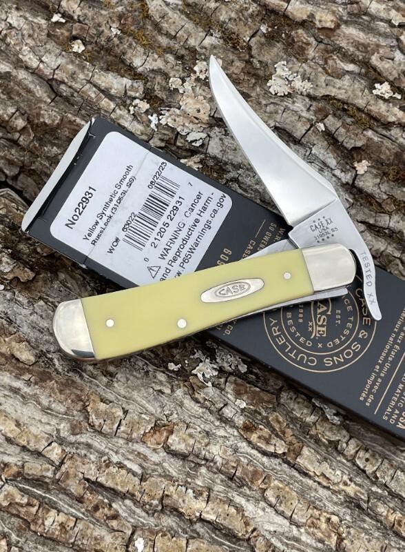 CASE XX ** SFO SMOOTH YELLOW SYNTHETIC RUSSLOCK