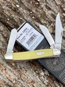 CASE XX ** SFO SMOOTH YELLOW SYNTHETIC 47 PATTERN STOCKMAN