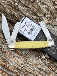 CASE XX ** SFO SMOOTH YELLOW SYNTHETIC 47 PATTERN STOCKMAN