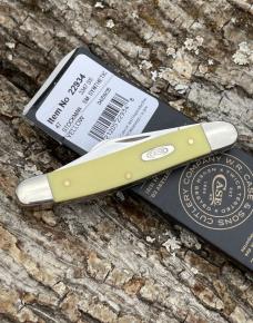 CASE XX ** SFO SMOOTH YELLOW SYNTHETIC 47 PATTERN STOCKMAN