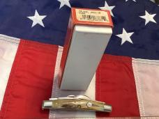 One of 200, Colonel Coon (by Queen) Medium Congress Knife w/ Super Stag Handles -NOS