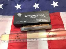 1988 Winchester Trapper Knife (Mdl# 2904 1/2 S) w/ Super Stag Handles -NOS in Orig box