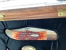 Case xx, 3 Knife set, Tiny Hunter, Mid Folder And Folding Hunter w/ Bone handles -NOS