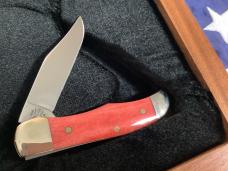 Case xx, 3 Knife set, Tiny Hunter, Mid Folder And Folding Hunter w/ Bone handles -NOS