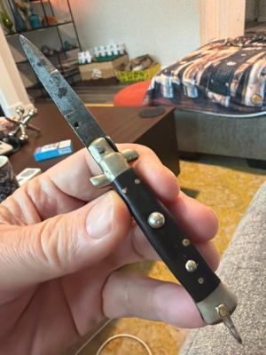 Rare stamped Made Italy 6 14cm Picklock with Bail