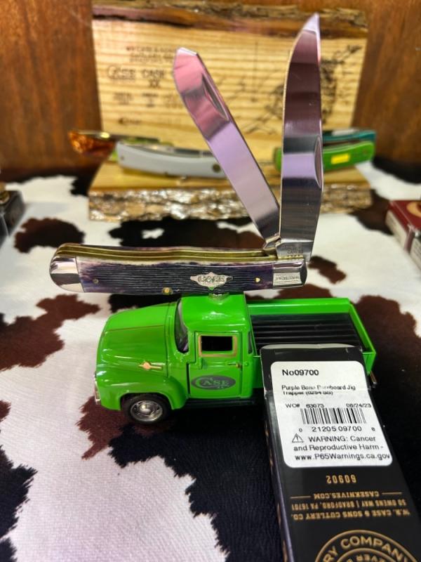 Case purple barnboard trapper Case purple barnboard trapper