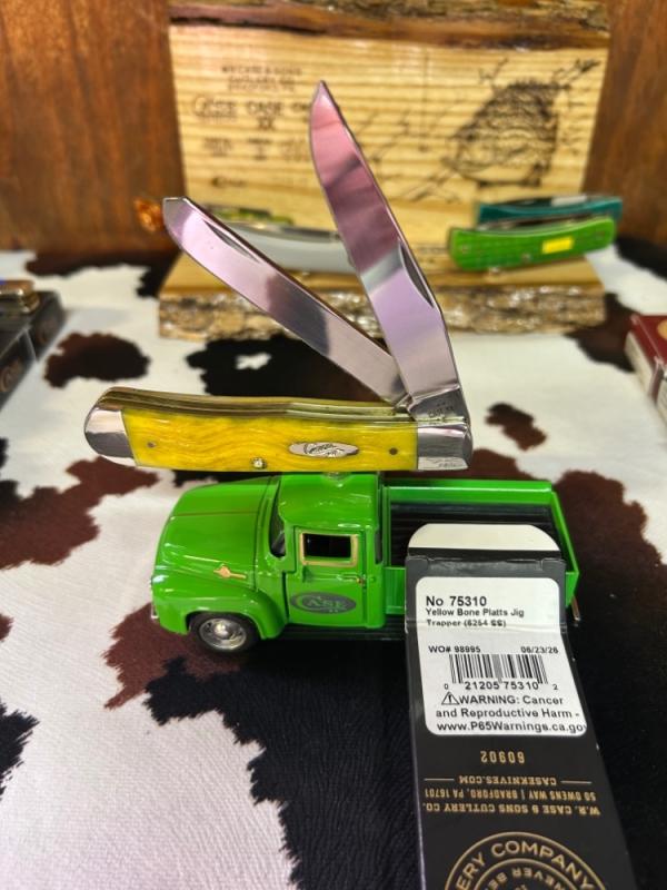 Case yellow platts trapper