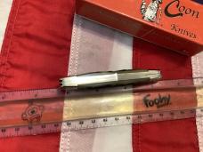 Colonel Coon (by Queen) Whittler Pocket Knife w/ Sweet Black Cherry Bone Handles -NOS & 1 of 400