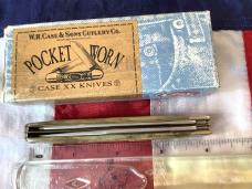 Case xx 2000 Slimline Trapper (Mdl# 62048 SS) w/ Fantastic Green Bone Handles -NOS