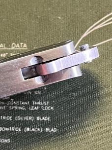 Benchmade model 45S 45 Serrated Bali-Song used