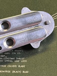 Benchmade model 45S 45 Serrated Bali-Song used