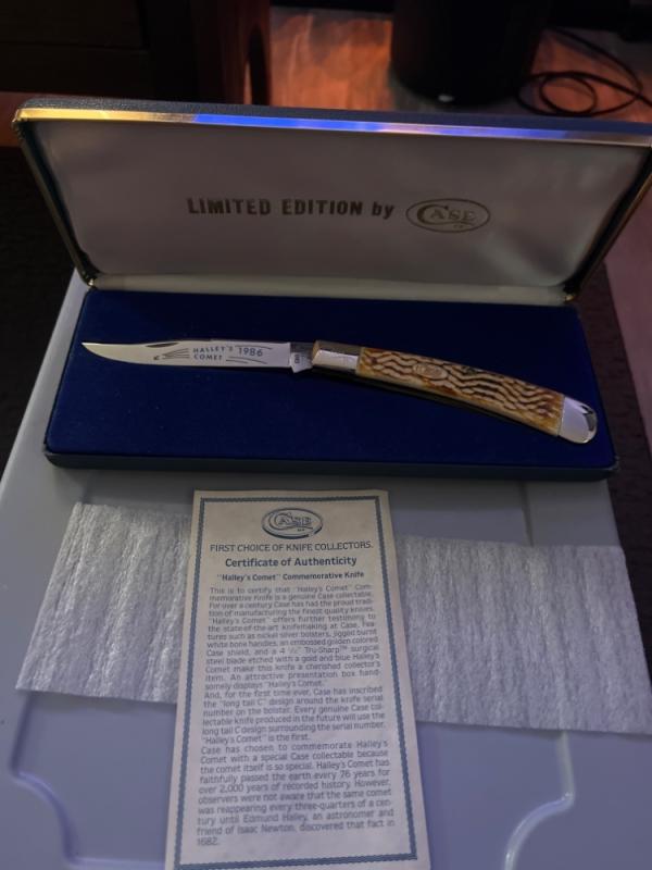 CASE VINTAGE 1986 Halley’s COMET LIMITED EDITION CASE VINTAGE 1986 Halley’s COMET LIMITED EDITION