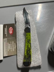 Case Happy Halloween knife Mini copper lock