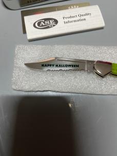 Case Happy Halloween knife Mini copper lock