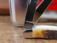 2024 Case XX Shot Show Exclusive Burnt Amber Bone stockman, Pattern # 6318