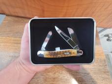 2024 Case XX Shot Show Exclusive Burnt Amber Bone stockman, Pattern # 6318