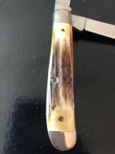 Case 52 SSP 10-Dot Stag Pocket Knife from Collector's Set 75th Anniversary 1905-1980 