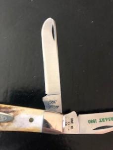 Case 52 SSP 10-Dot Stag Pocket Knife from Collector's Set 75th Anniversary 1905-1980 