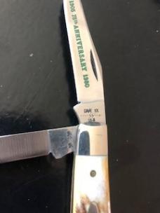 Case 52 SSP 10-Dot Stag Pocket Knife from Collector's Set 75th Anniversary 1905-1980 