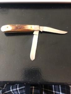 Case 52 SSP 10-Dot Stag Pocket Knife from Collector's Set 75th Anniversary 1905-1980 