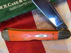 2005 Case xx Copperlock w/ Bright Orange Micrata Handles -NOS in Orig box 
