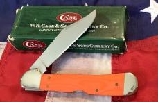 2005 Case xx Copperlock w/ Bright Orange Micrata Handles -NOS in Orig box 