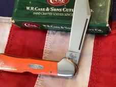2005 Case xx Copperlock w/ Bright Orange Micrata Handles -NOS in Orig box 