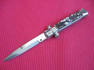 NEW ARMANDO BELTRAME 8quot STAG Bayonet Blade ITALIAN STILETTO Knife