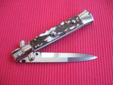 NEW ARMANDO BELTRAME 8" STAG Bayonet Blade ITALIAN STILETTO Knife