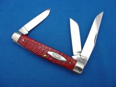 Case Classic 630093 Red Bone Handle Stockman Knife 1 0f 250