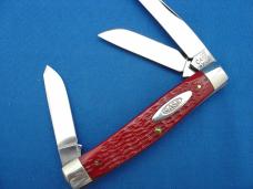 Case Classic 630093 Red Bone Handle Stockman Knife 1 0f 250