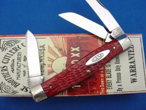 Case Classic 630093 Red Bone Handle Stockman Knife 1 0f 250