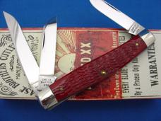 Case Classic 630093 Red Bone Handle Stockman Knife 1 0f 250