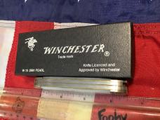 1991 Winchester Moose Knife (Mdl# 2991 P) w/ Super Fiery Mother of Pearl Handles -NOS n orig box