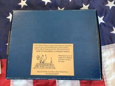 Case xx Cheetah Set (Mdl# 6111 1/2 SS) w/ Red & Green Bone Handles -NOS in Orig box