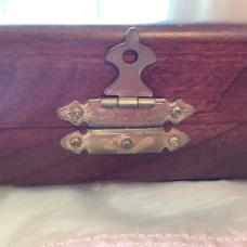 Case xx, One of 500, Dark Red Bone Set w/ Dark Red Bone Handles +Gold Shield & Scrolled Bolsters