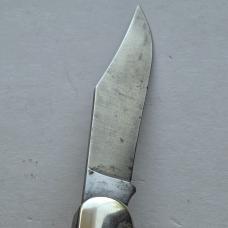 Vintage Schrade USA 25OT Old Timer Folding Hunter Knife 2-Blade w/ Leather Sheath