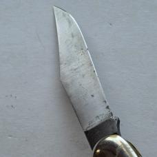 Vintage Schrade USA 25OT Old Timer Folding Hunter Knife 2-Blade w/ Leather Sheath