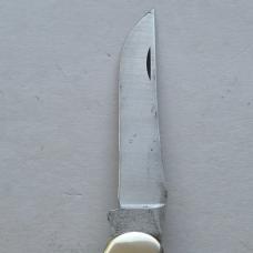 Vintage Schrade USA 25OT Old Timer Folding Hunter Knife 2-Blade w/ Leather Sheath