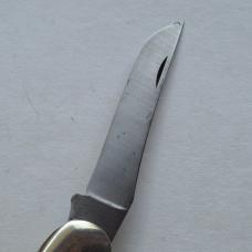 Vintage Schrade USA 25OT Old Timer Folding Hunter Knife 2-Blade w/ Leather Sheath