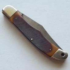 Vintage Schrade USA 25OT Old Timer Folding Hunter Knife 2-Blade w/ Leather Sheath