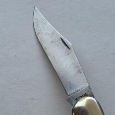 Vintage Schrade USA 25OT Old Timer Folding Hunter Knife 2-Blade w/ Leather Sheath
