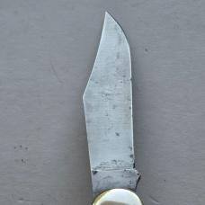 Vintage Schrade USA 25OT Old Timer Folding Hunter Knife 2-Blade w/ Leather Sheath