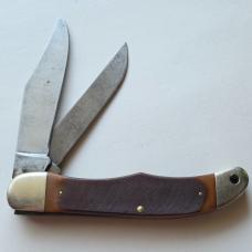 Vintage Schrade USA 25OT Old Timer Folding Hunter Pocket Knife 2-Blade User EDC